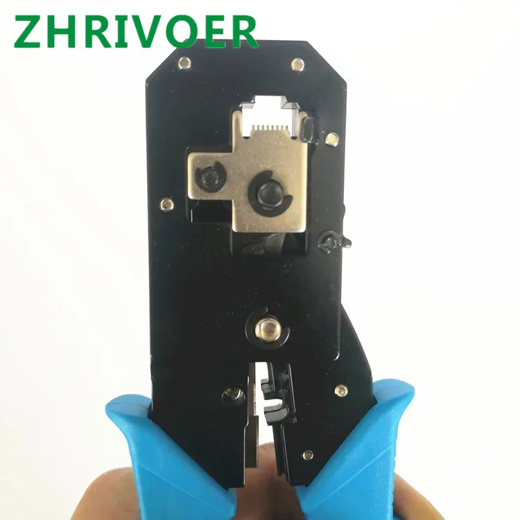 

RIVOER Network clamp network clamp two use network clamp two use network clamp crimping clamp crimping rj8p8c 6C crystal head