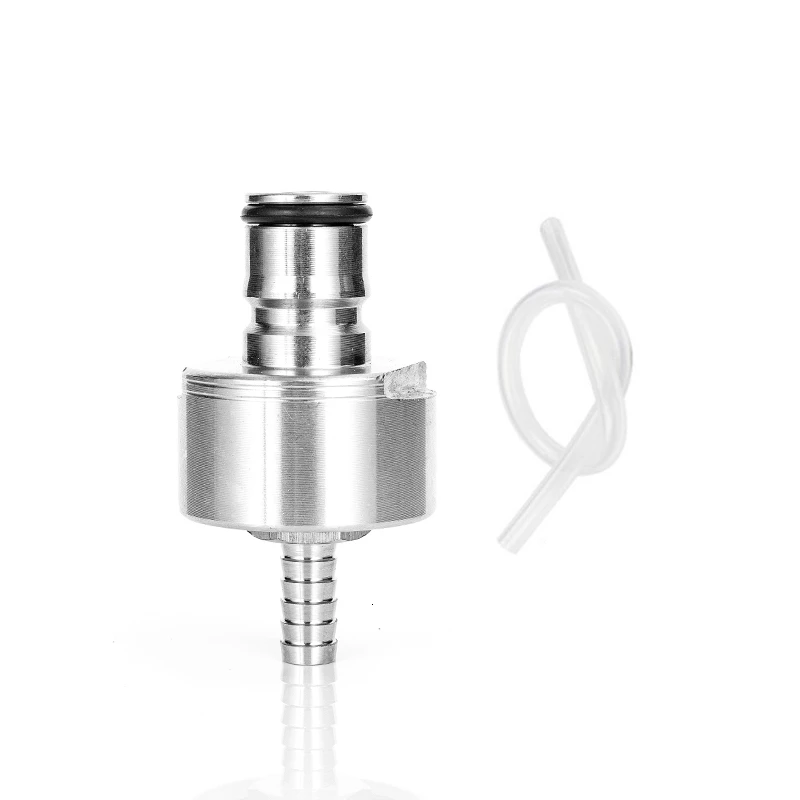 Brewing Beer Carbonation Cap W/ 5/16&quot Barb Ball Lock Type With 30cm Silicone Tube For Homebrew Fast Soda Water Soft Drink | Дом и сад