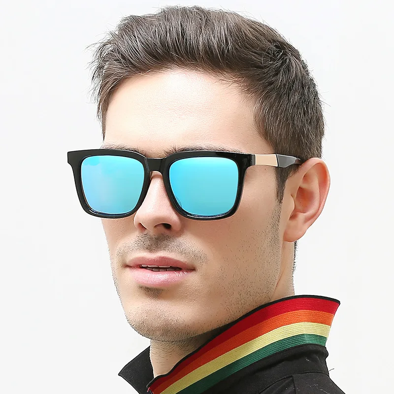 2020 Mens New Fashion Tide Sunglasses Polarized Driving Glasses Square UV400 Protection Eye Cycling Travelling