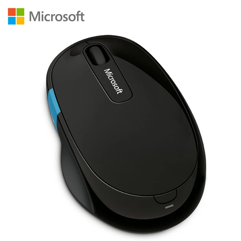 Microsoft Bluetooth беспроводная мышь Sculpt удобная с технологией BlueTrack для ноутбука