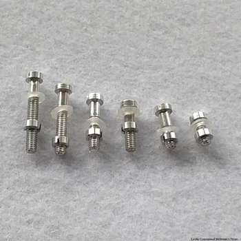 

M2.5 Screw Bolt Nut Washers Set Turntable Headshell Cartridge Stylus Mounting Vinyl LP Record Player