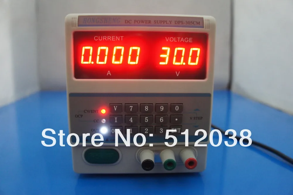DPS-305CM цифровой контроль 30V 5A DC лабораторный Регулируемый источник питания для