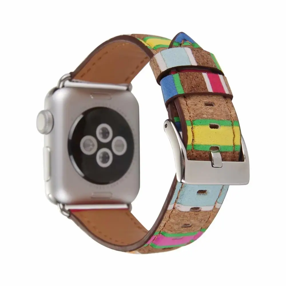 

Leather Strap correa apple watch 5 for Apple Watch Band 44/40mm Series 4 3 2 1 bracelet apple watch 42/38mm for iWatch accessory