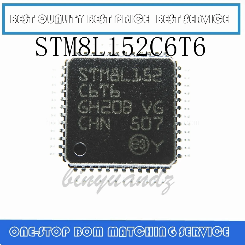 5 шт. STM8L152C6T STM8L152C6T6 QFP-48