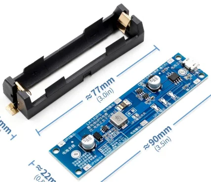 5V SMD Battery 5 В/12 В 18650 литиевая батарея Повышающий Модуль зарядки разряд в то же время UPS плата защиты зарядное устройство - Цвет: 5V SMD Battery
