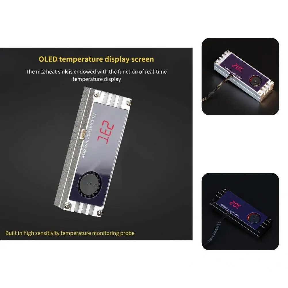 Компьютерные аксессуары отличный M.2 SSD жесткий диск радиатор легкий SSD-кулер