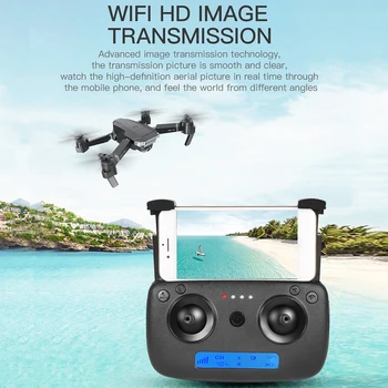 

SG901 Adjustable Angle Optical Flow WIFI FPV 4 Axis Foldable USB Charging Positioning RC Drone ABS Gesture Recording 4K HD
