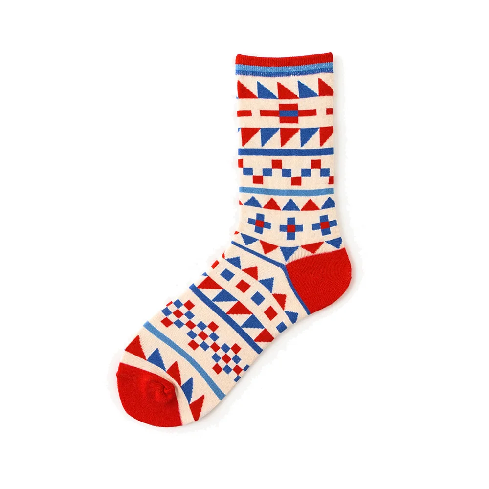 Novedad-Happy-Funny-Men-calcetines-gr-ficos-peinado-algod-n-Omelette-Rana-loco-hamburguesa-salm-n(43)