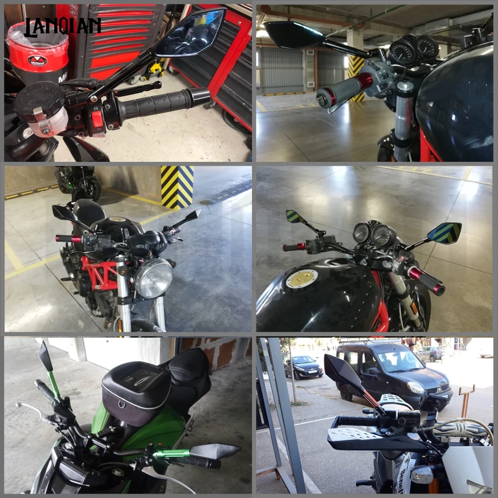 Для KTM Duke 125 Duke 250 Duke 390 Duke 690 мотоциклетные боковые зеркала заднего вида с ЧПУ зеркала заднего вида Duke 990 1190 ADV аксессуары