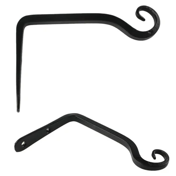 

Wall-Mounted Hook Hanging Basket Flower Stand Simple Bracket Flower Pot Holder