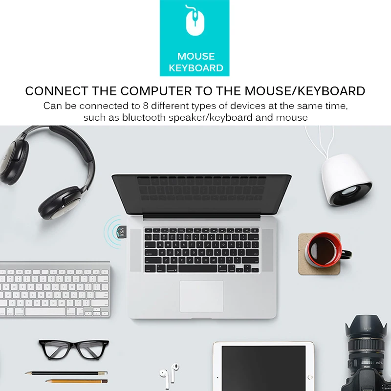 Bluetooth USB 5 0 Новый беспроводной адаптер для ПК ноутбука компьютера передатчик