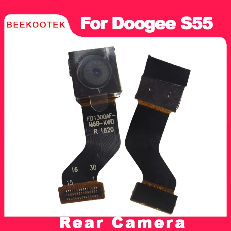 En oferta Doogee-piezas de repuesto para cámara trasera S55/S55 lite, piezas de reparación para teléfono inteligente, 13.0MP, Original xXKXBA5NL