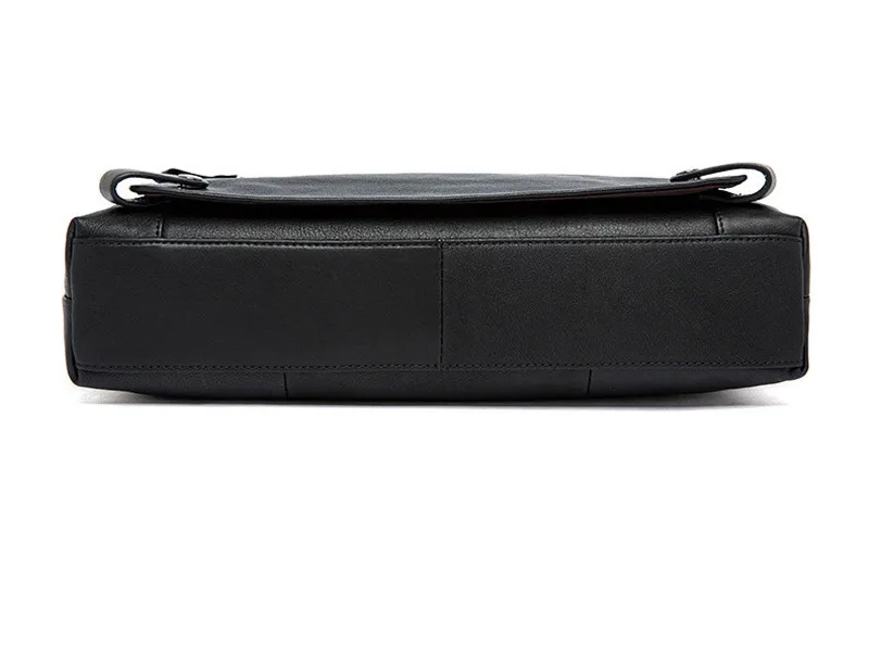 PNDME business casual genuine leather men's briefcase vintage first layer cowhide 14 inch laptop shoulder messenger bag handbag