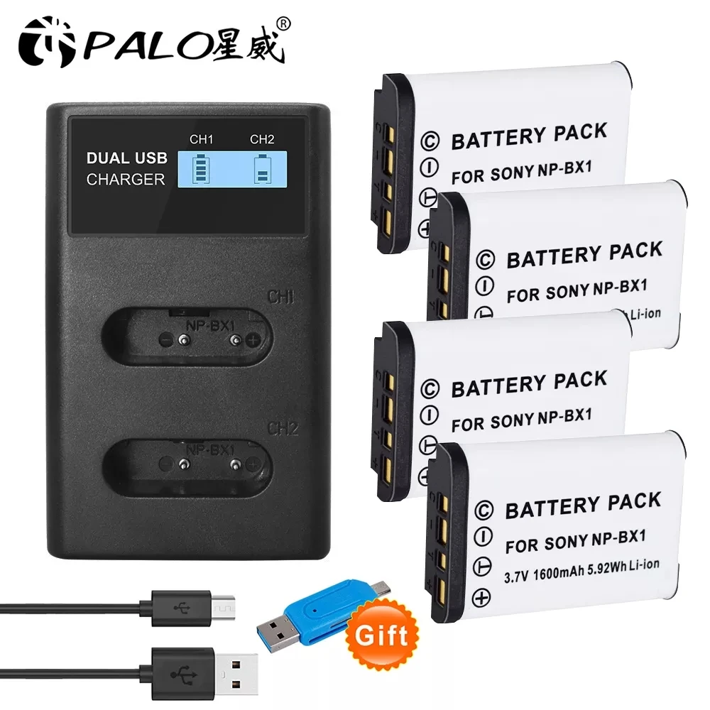 Per Sony Np-Bx1 Npbx1 Np Bx1 Batteria Per Sony Fdr-X3000R Rx100 Rx100 M7 M6 As300 Hx400 Hx60 Wx350 As300V Hdr-As300R Fdr-X3000