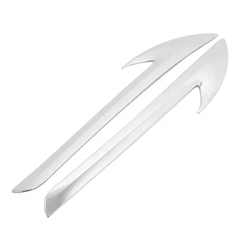 

Abs Chrome Front Center Grille Cover Bumper Trim Sill for Toyota Prius Xw50 2016-2018