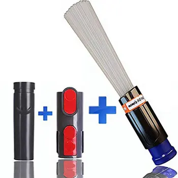 

Cleaning Tool Attachment Brush Adaptor Set For Dyson V6V7V8V10 Vacuum Cleaner Dust Daddy Multi-Functional Tools