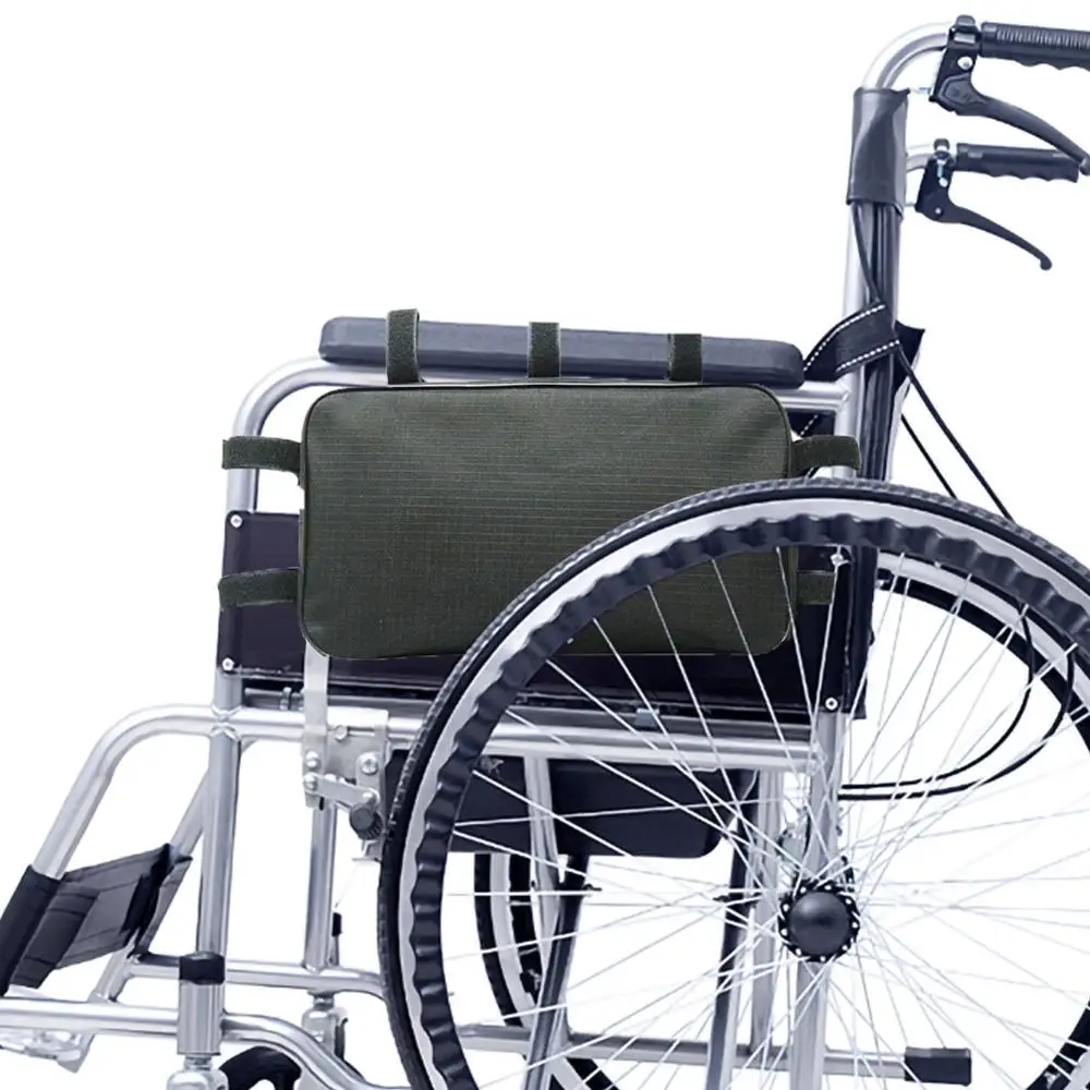 

Wheelchair Side Bag Armrest Pouch Organizer Bag Phone Pocket Walker Scooter Great Accessory for your mobility devices
