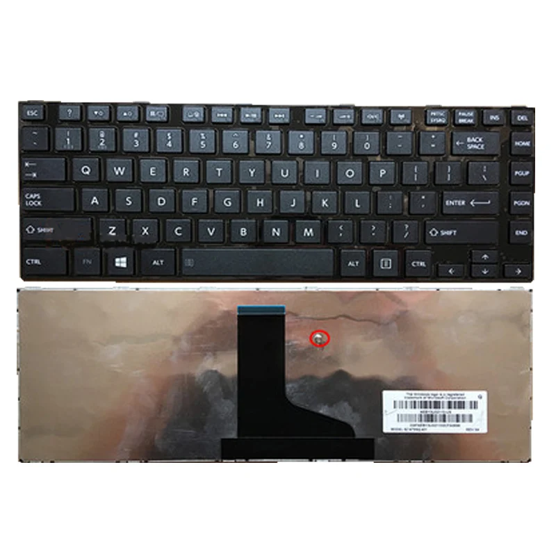 Бесплатная Доставка! 1 шт. новая сменная Клавиатура для ноутбука Toshiba Satellite p840 P840T