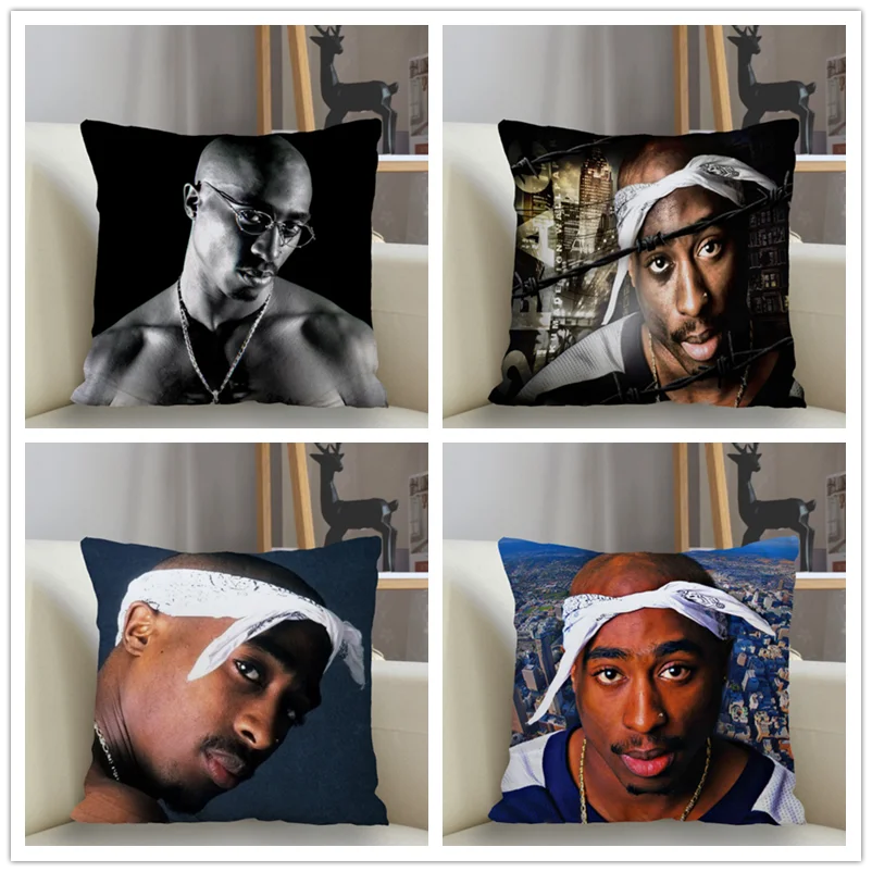 

Musife New Custom 2Pac Tupac Pillowcase Sofa Decorative Cushion Cover Pillowcase Home Decor Drop Shipping Wholesale