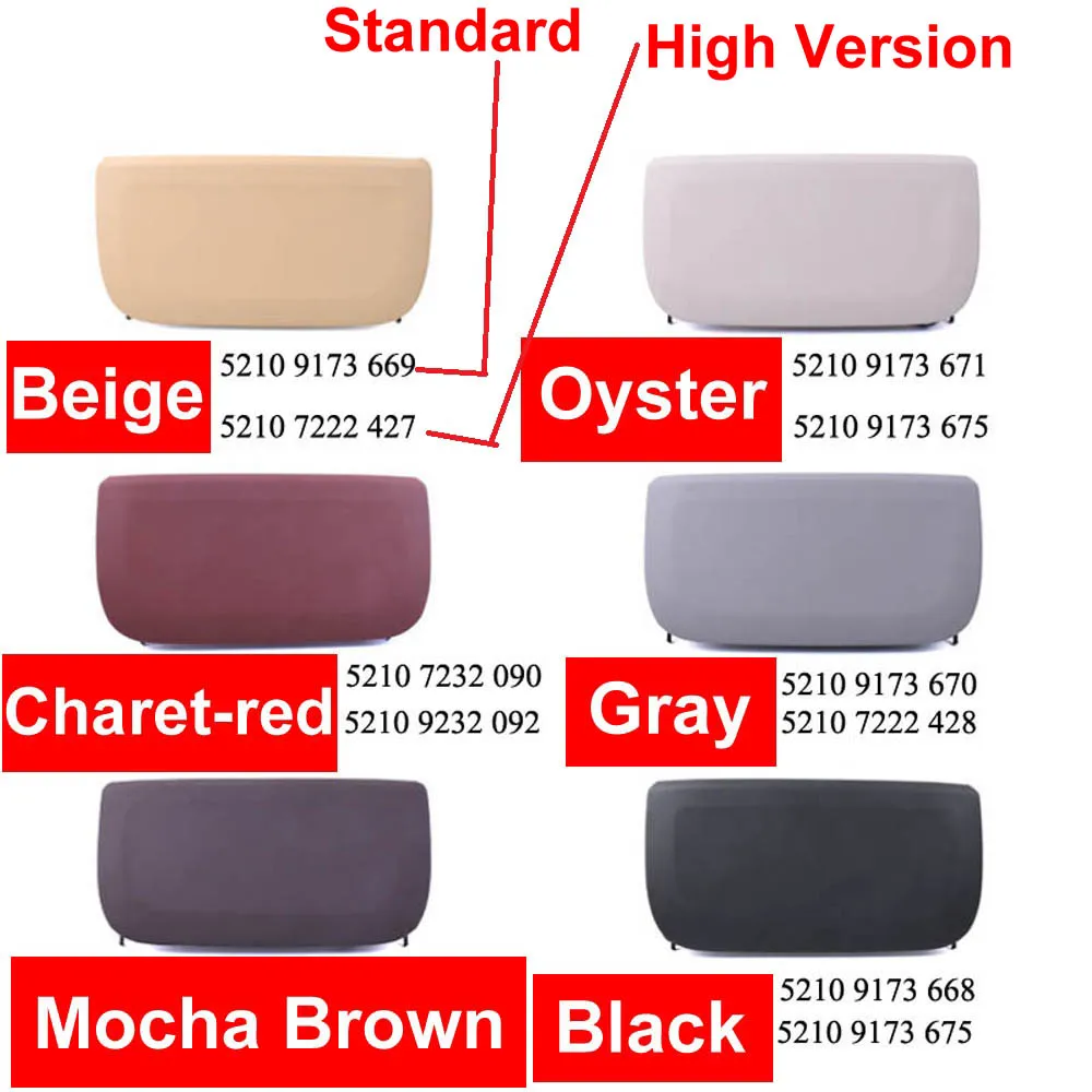 LHD RHD бежевое автомобильное сиденье задняя спинка панель Часть из натуральной