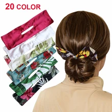 Peinador de cabello para mujer, máquina para hacer en el pelo moños, con estilo francés, Donut, 50 colores