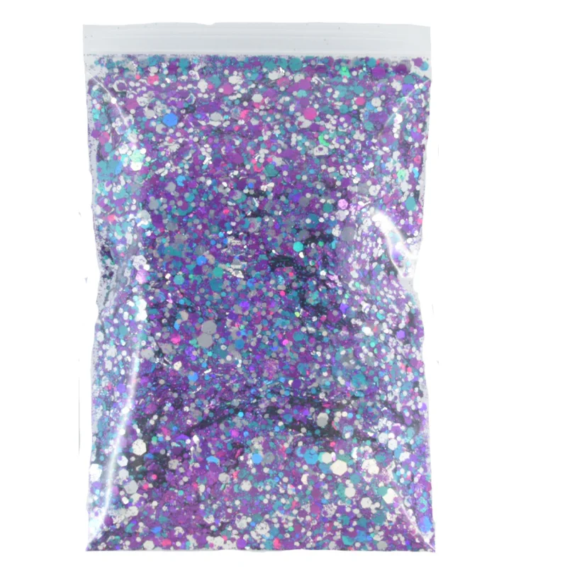 mix color22 CG-44) 50 г/пакет набор блесков, массивный блеск, набор блестков для ногтей-вы выбираете разные размеры тумблеры для ногтей Блеск для тела - Цвет: mix color22
