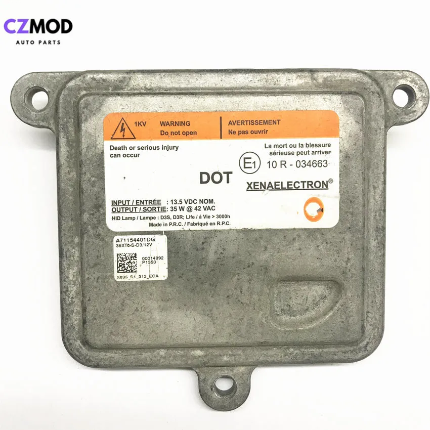 CZMOD 35XT6-S-D3 12 В D3S D3R ксеноновая фара HID Балласт модуль управления 35XT6-S-D3 A71154401DG(используется - Цвет: silver 35XT6-S-D3