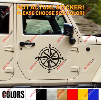 

4X4 compass Off Road Decal Sticker Car Vinyl fit for Jeep Ford Chevy Toyota e