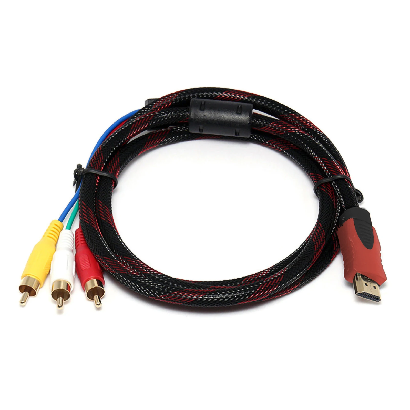 Кабель SOONHUA с HDMI на 3 RCA для ноутбука 1 5 м 2 0 HD AV штекер кабель переходник ТВ