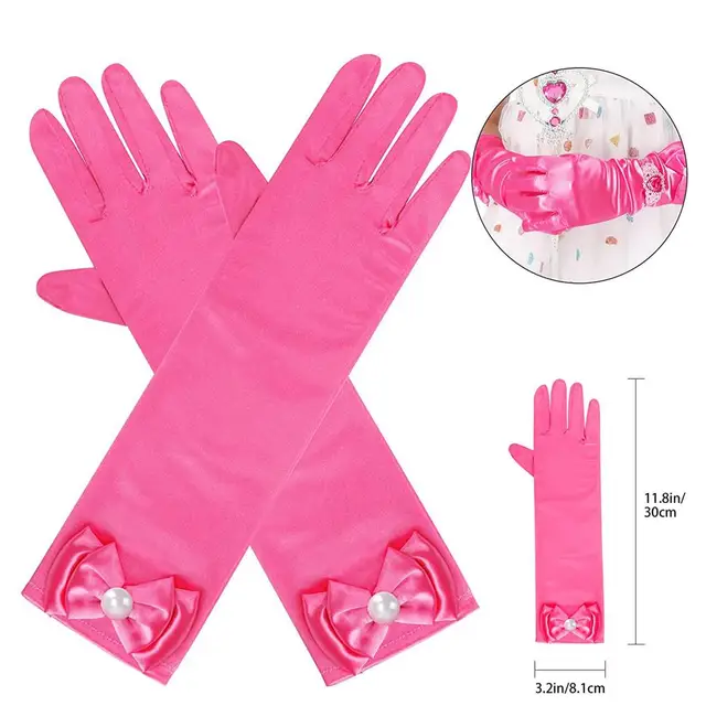 Princess Costume Crown Magic Wand Necklace Earrings Set Hot Pink  Crown Magic Wand Necklace And Earring Set 2