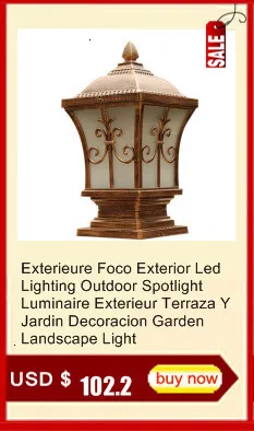 Iluminador лампа ворота Led Terraza Y Jardin Decoracion светильник Exterieur открытый светильник ing Солнечный сад пейзаж светильник