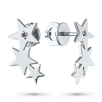 

Pusety white gold with garnet e0906sg01204510