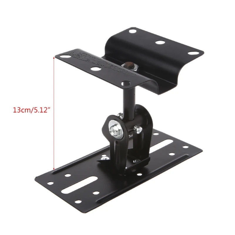 Universal Home Theater Steel Adjustable Speaker Ceiling Wall Mount Brackets LX9A