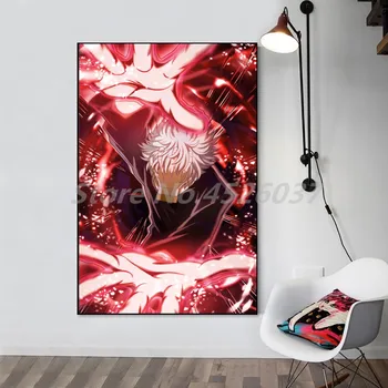 

My Hero Academia Tomura Shigaraki Anime Canvas Prints Picture Paintings For Living Room Poster On The Wall Home Decor