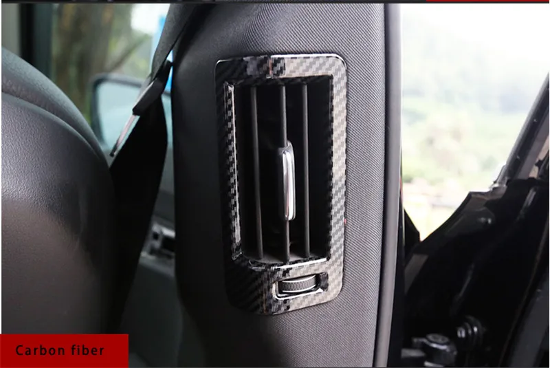 

For Volvo S90 carbon fiber B column air outlet decorative frame 2pcs