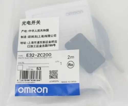Новый OMRON фотоэлектрический переключатель датчик приближения E32-ZC200 E32ZC200 |