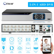 16CH 1080P цифровой видеорегистратор Гибридный DVR P2P удаленный мониторинг телефона для камеры видеонаблюдения домашняя система видеонаблюдения
