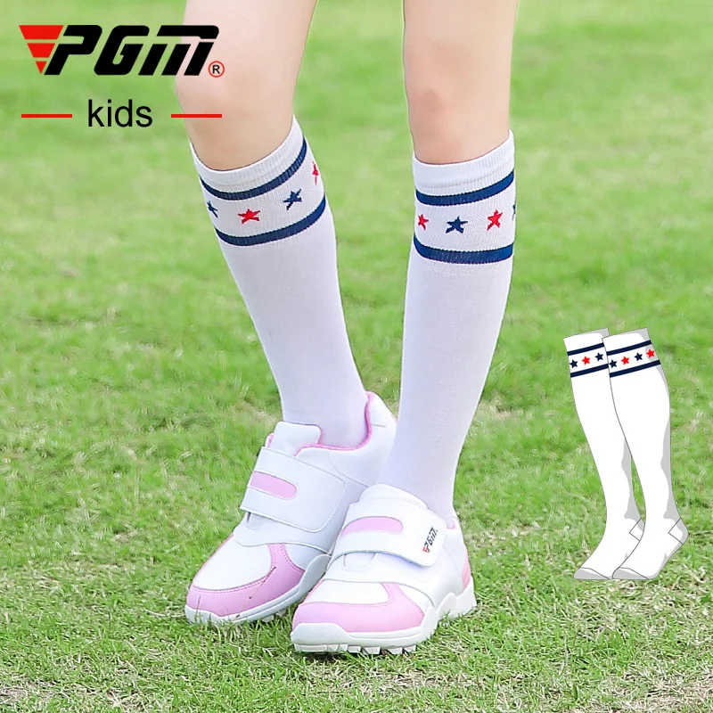 PGM Kids Golf Socks High Thin Soft Breathable Thight Stocking Girl