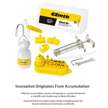 

Universal Bicycle Hydraulic Disc Brake Oil Bleed kit For Shimano Magura Hope Tektro Sram Avid Mula Hayes Bike Brake Repair Tools