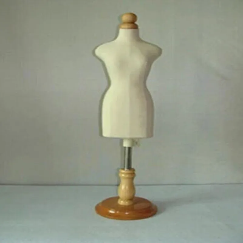 1/2 Female Sewing Mannequin Body For Clothes,busto Dress Form Stand1:2  Scale Jersey Wood Base Bust,l Size Can Pin.1pc M00020h - Mannequins -  AliExpress