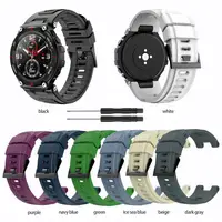 Zachte Siliconen Horloge Band Voor Huami Amazfit T-Rex Vervanging Band Armband Voor Amazfit Trex A1918 Sport Smart Horloge polsband