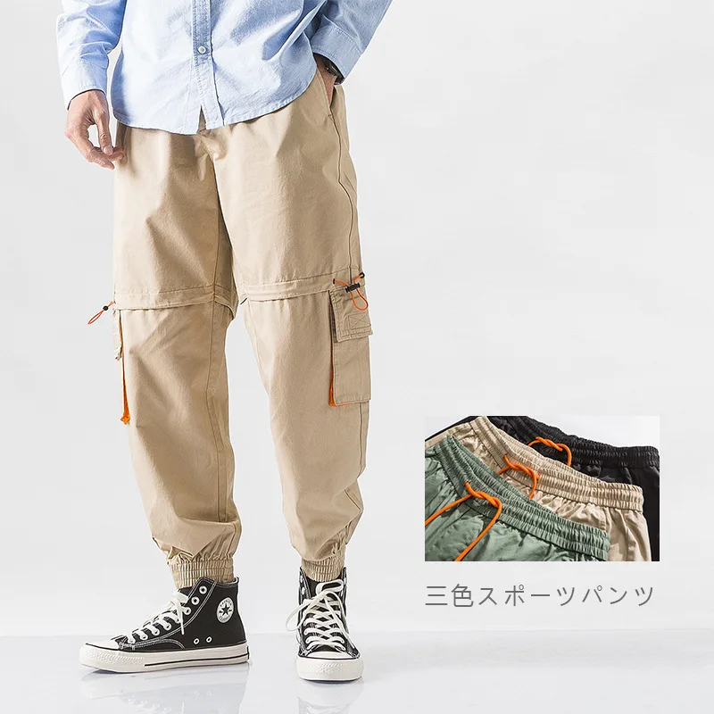 

Ancient Also Men'S Wear 2020 Spring New Style Multi-pockets Workwear Ankle Banded Pants Men Popular Brand Casual Long Pants Men'
