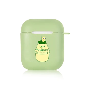

Cases For Apple AirPods 2 Soft Cartoon Earphone Case For Air Pods 1 Charging Box Cover For Airpods