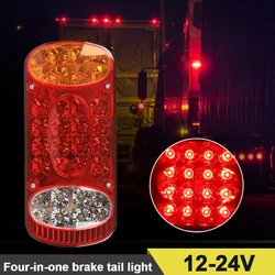 Feu arrière 12V 24V 32 LED pour voiture et camion, 1 pièce, Signal lumineux d'arrêt et de freinage, pour remorque de bateau, caravane, Van, camion 