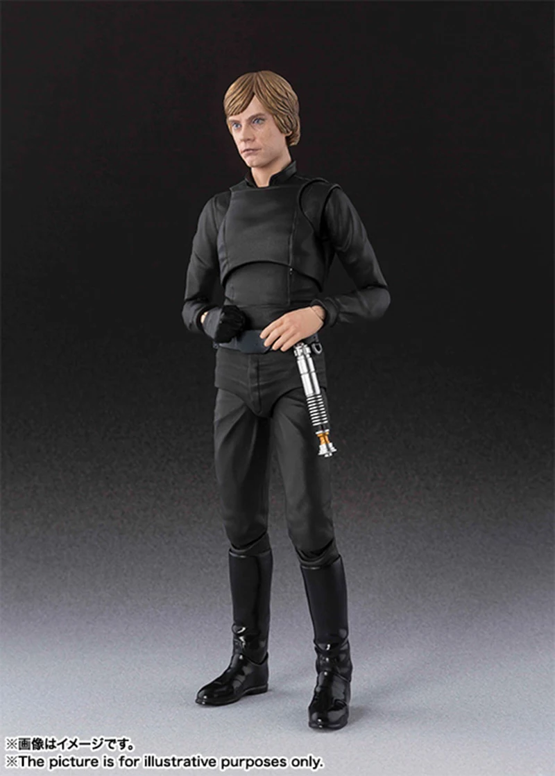 SHF Star Wars Luke Skywalker ПВХ фигурка модель игрушка; подарок 15 см