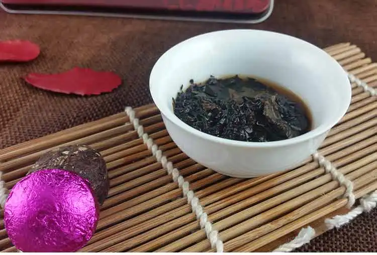 Yr Lotus Leaf Mini Ripe Pu-erh Tuocha Yunnan Pu'er Gift Pack Shu Pu-erh 75g