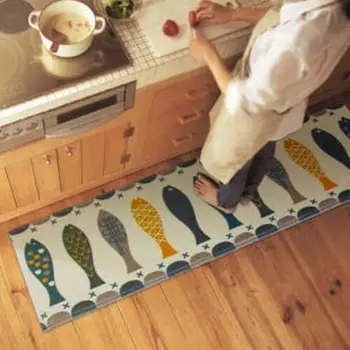 

Cushion Anti-Fatigue non-slip Kitchen bedroom bath Floor Mat Rug Fish Carpet