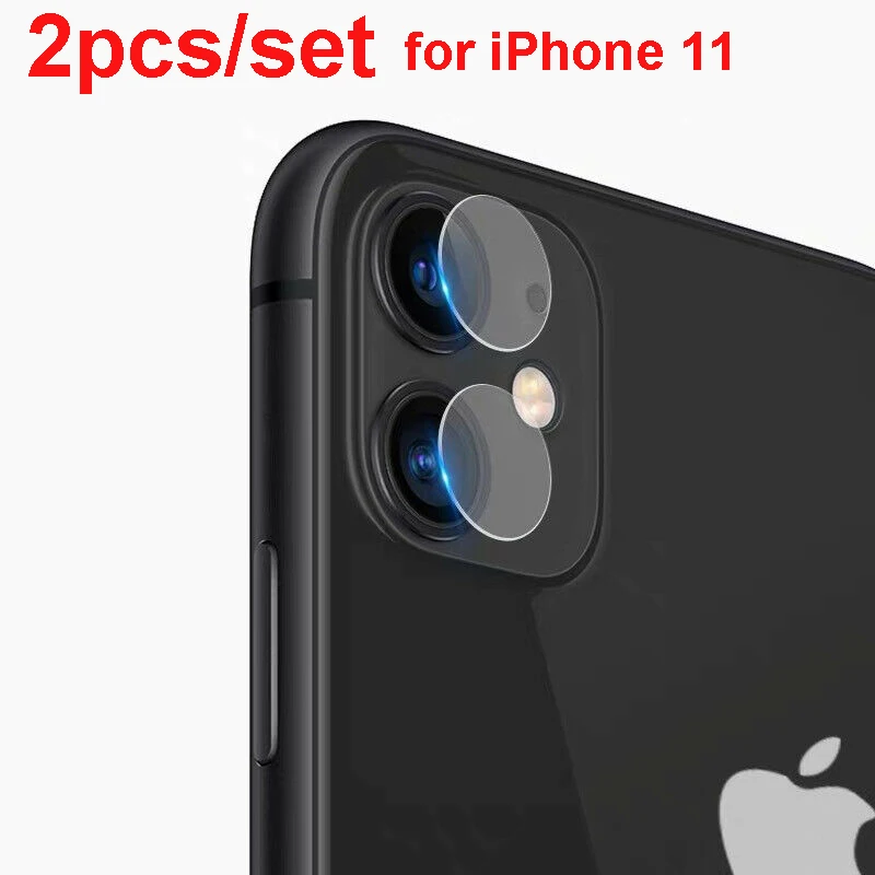 Защитное стекло для объектива камеры iPhone 11 Pro Max Xs XR 6 6S 7 8 Plus закаленное 9D полная