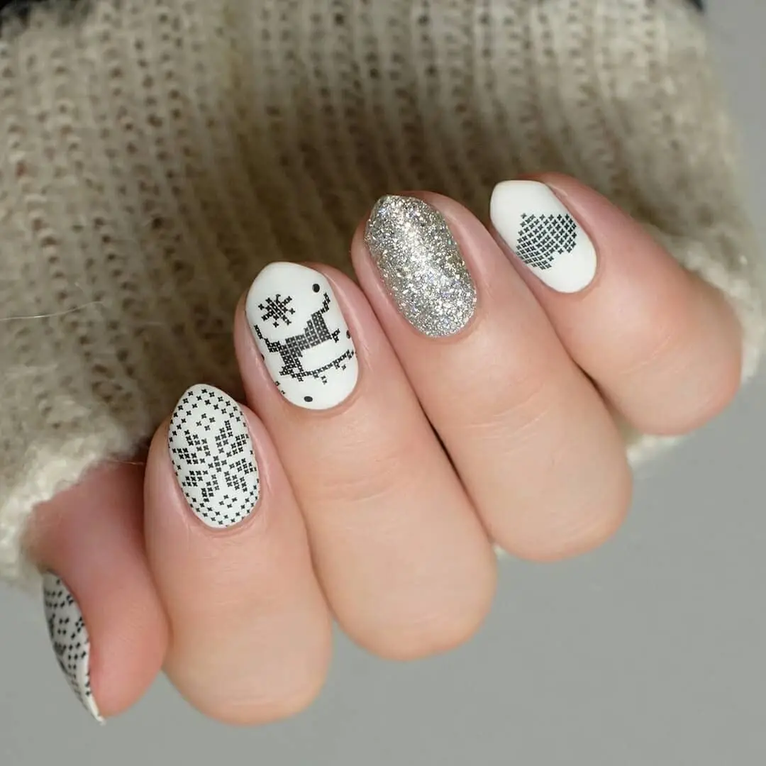 Christmas Nail Stamping Plates Stainless Steel Template Stamp Plate Nail Art Manicure Image DIY Design Tool