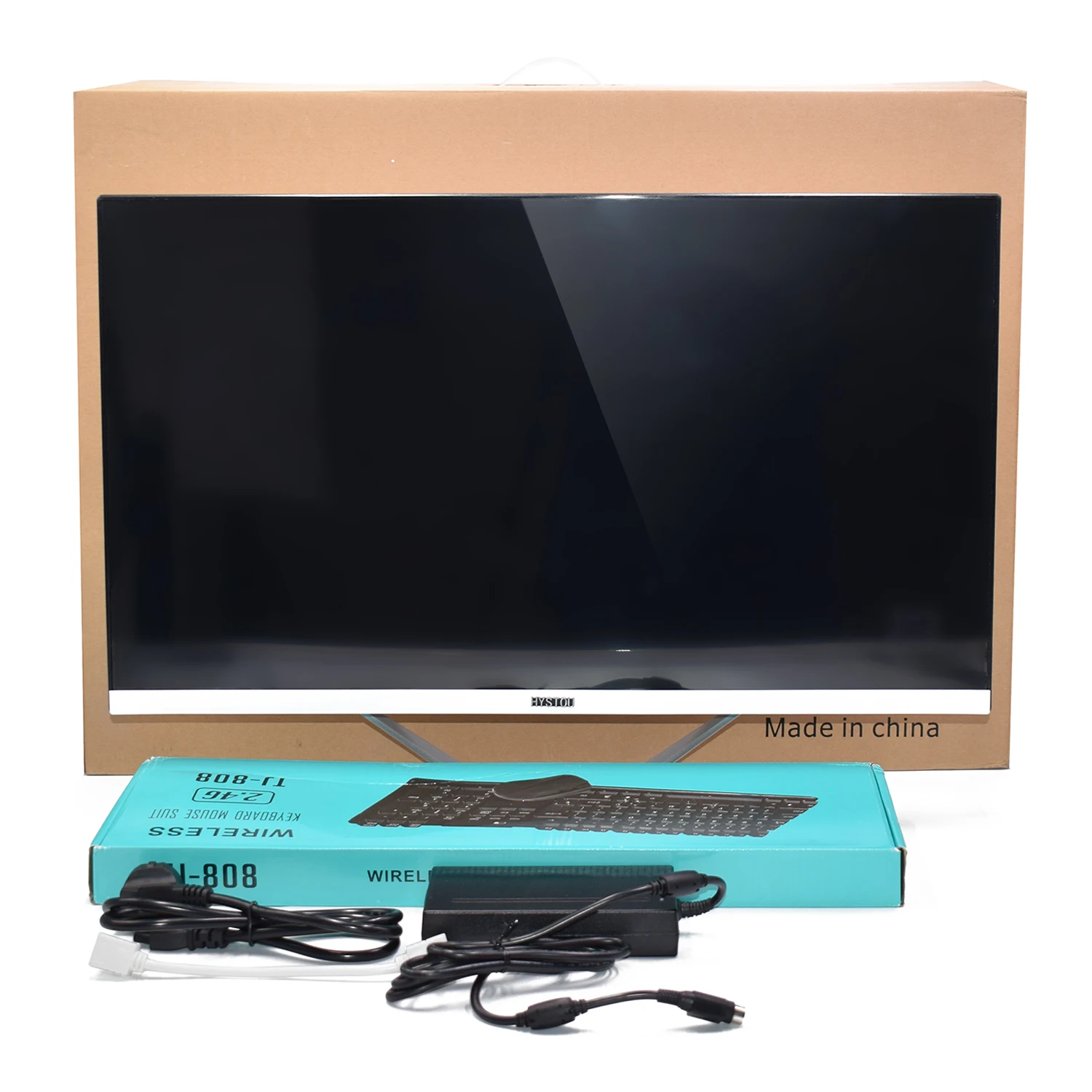 Mutil Displays Office All-in-One PC 27.2inch Gaming Computer i3 9100F i5 9400F i7 9700F GTX1050Ti Wireless Keyboard PCI-E Wifi